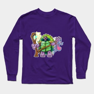 Tortle Magic Wizard Long Sleeve T-Shirt